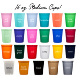 Stadium cup color chart