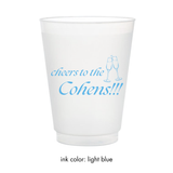 Cheers to Champagne Flute Frosted Cups