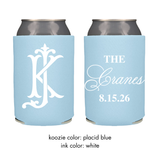 Classic Duogram Standard Koozies