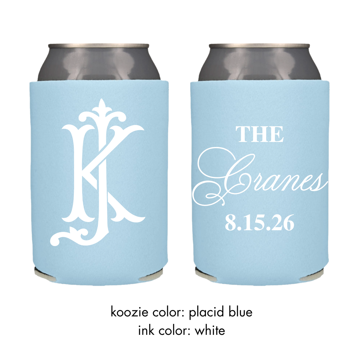 Classic Duogram Standard Koozies