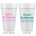Candy Heart Foam Cups