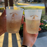 Cheers to Deb Frosted Cups