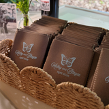Butterfly + Name Koozies