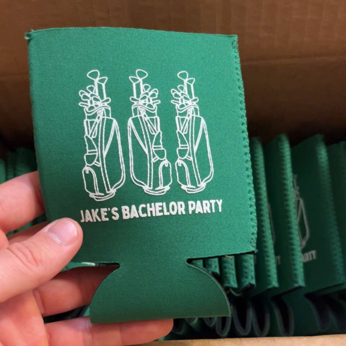 Golf Bachelor Party Koozies