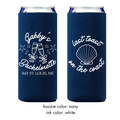 Last Toast on the Coast Slim Koozies