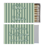 Stripe Full Color Love You to Matches