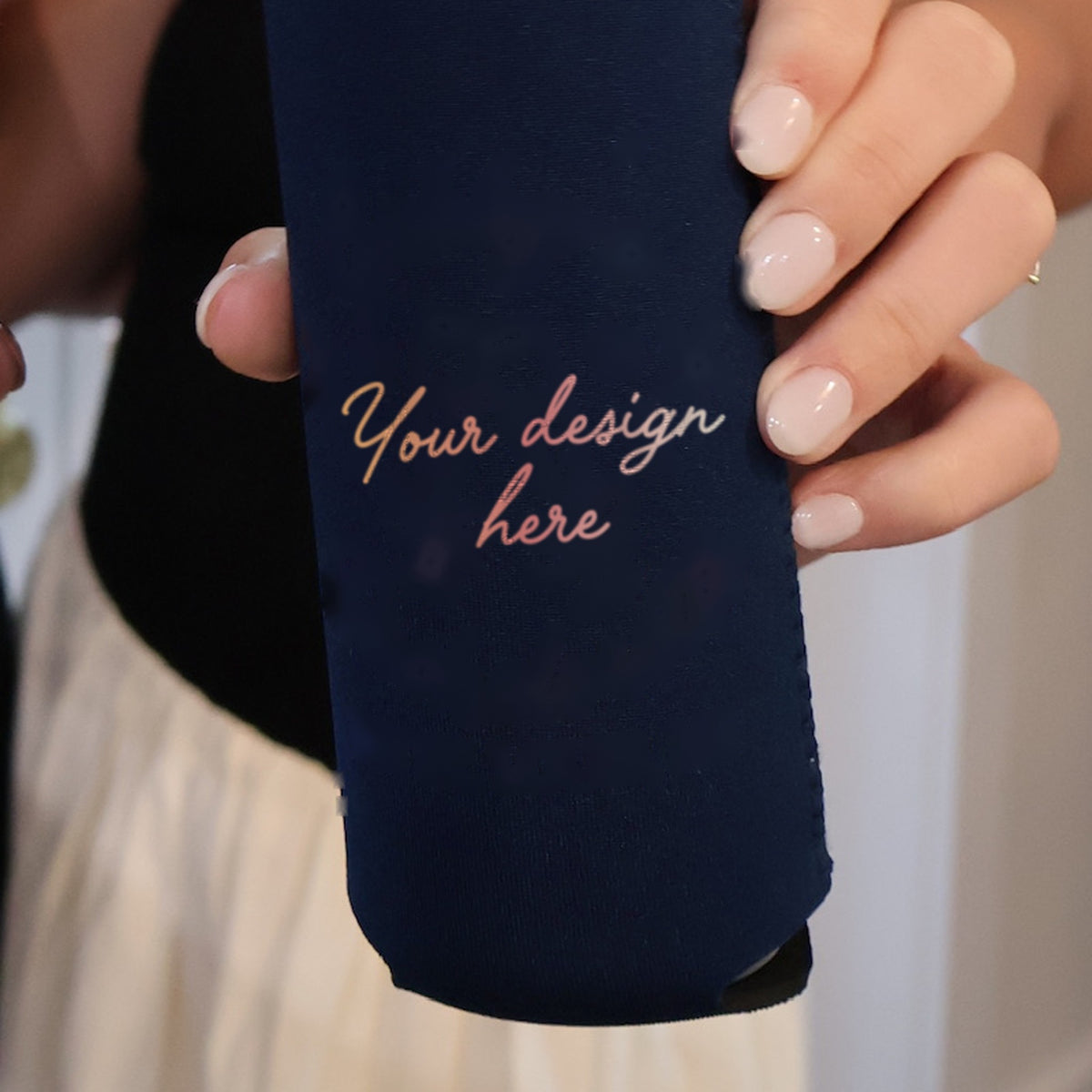 Custom Full Color Slim Neoprene Koozies - your design here