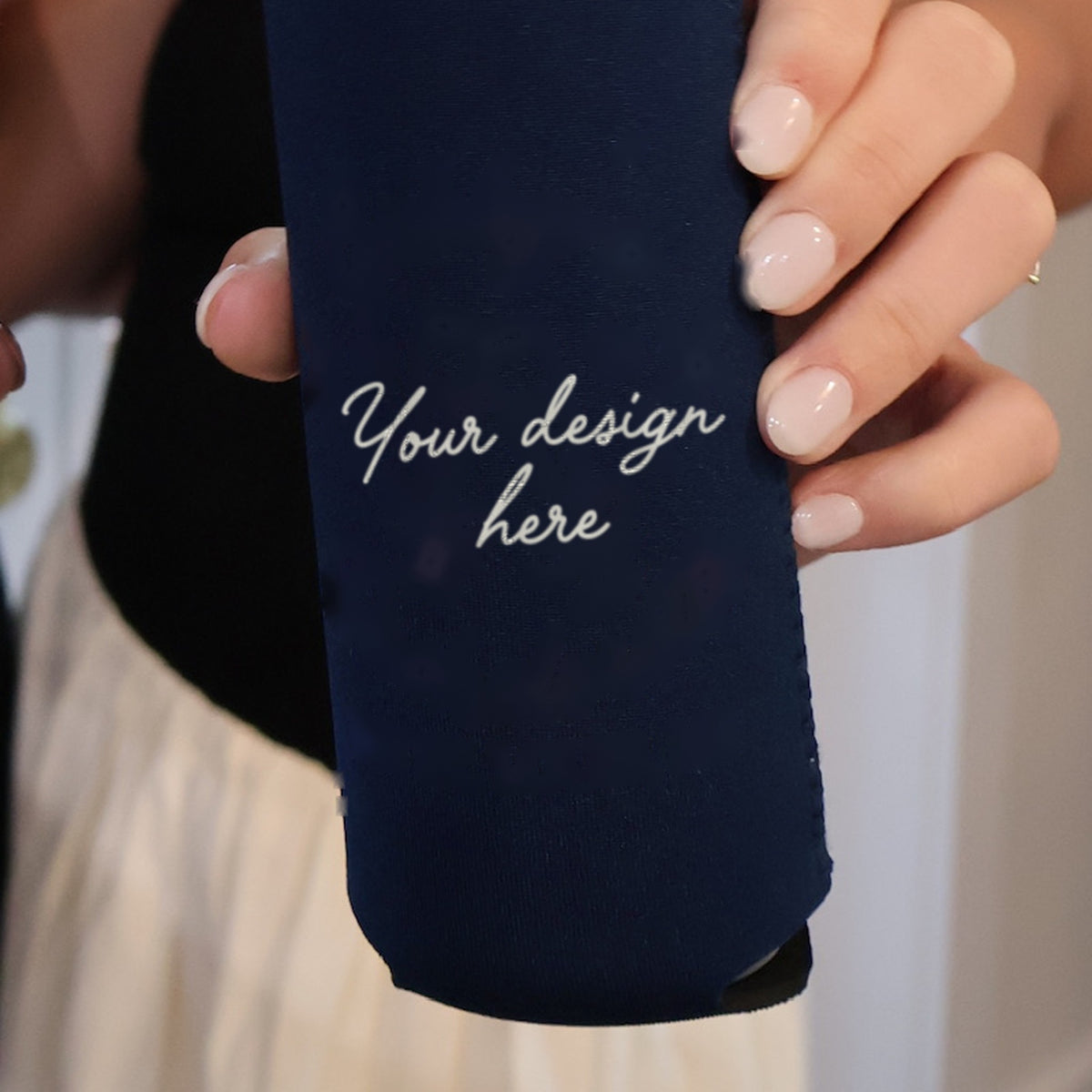 Custom Slim Neoprene Koozies - your design here