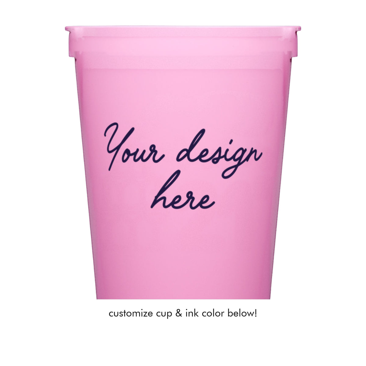 Custom 16 oz Stadium Cups - your design here
