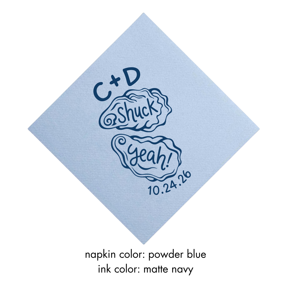Shuck Yeah! Linen-Like Napkins