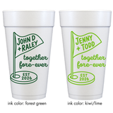 Together Fore-Ever Foam Cups